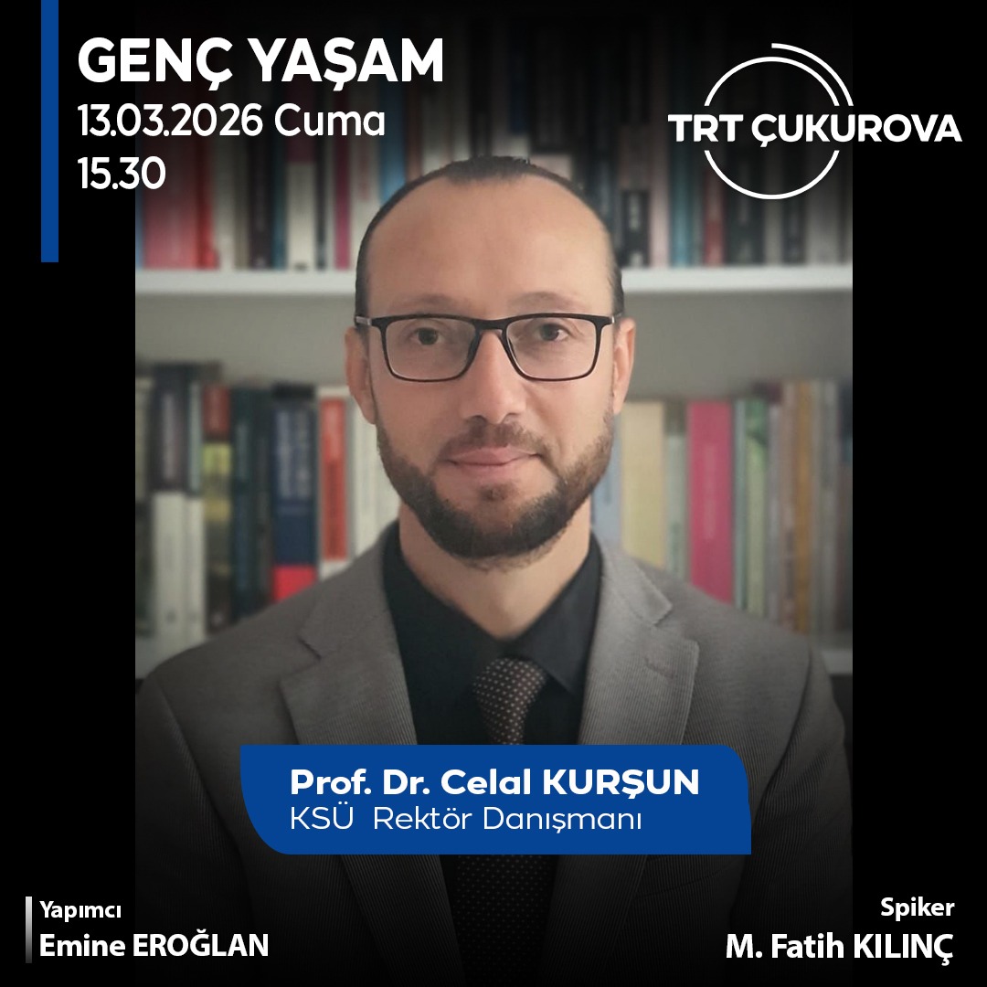 TRT Çukurova Radyo - Genç Yaşam Programı: KSÜ Türkoğlu OSB MYO İş Birliği - Prof. Dr. Celal KURŞUN